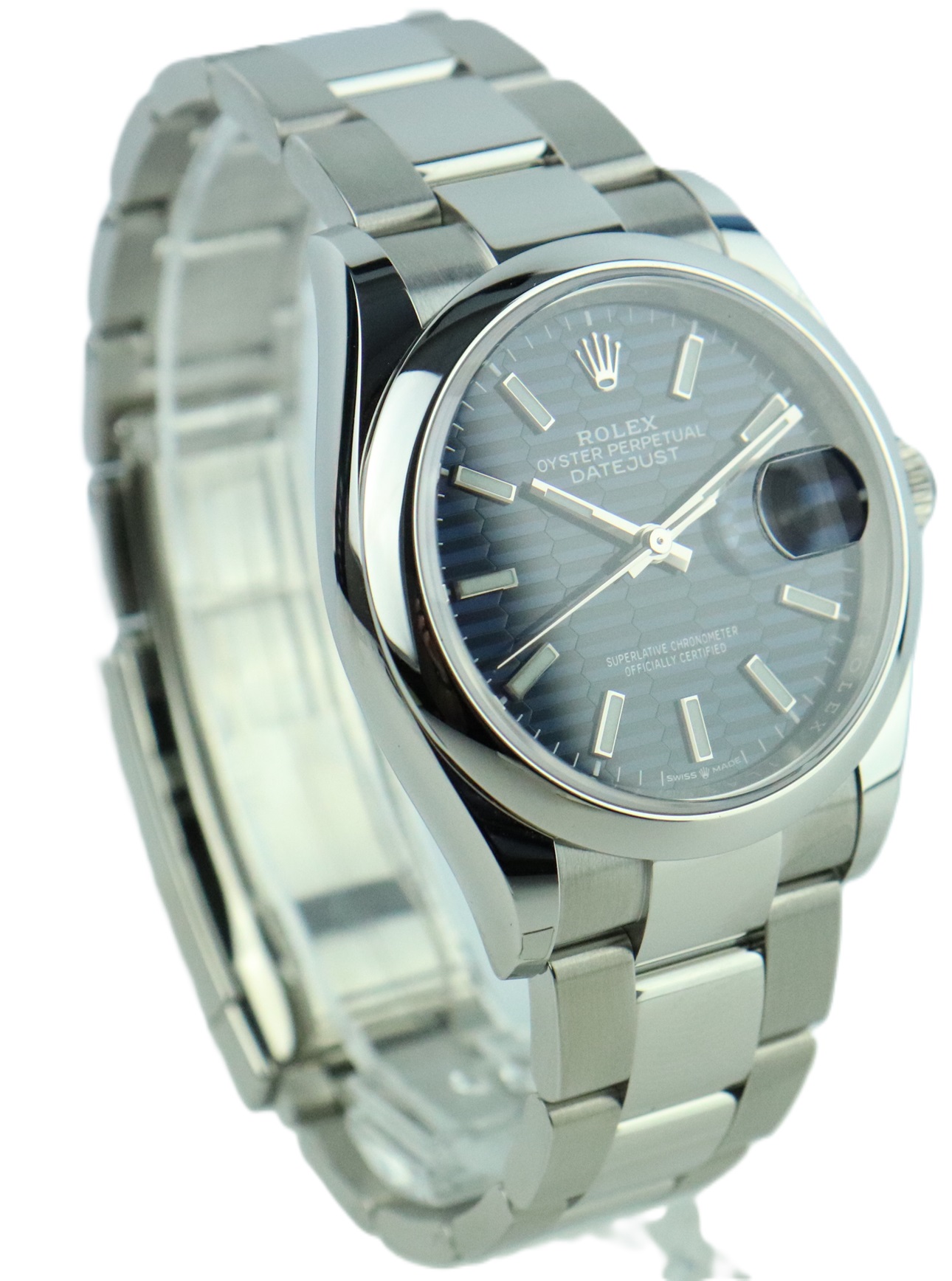 Rolex Datejust 36 126200 Blue Motif "Unworn" - Image 3