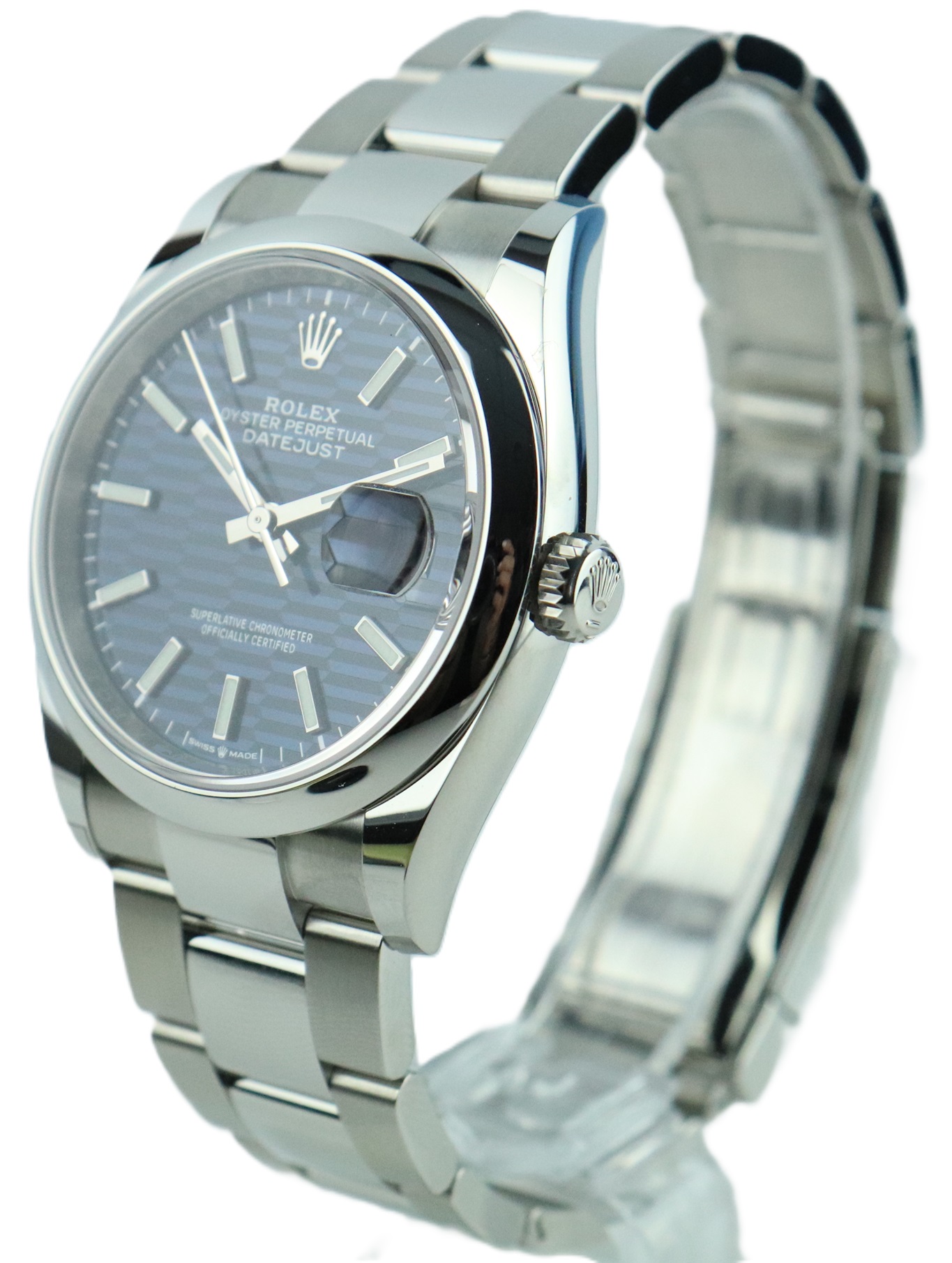 Rolex Datejust 36 126200 Blue Motif "Unworn" - Image 2